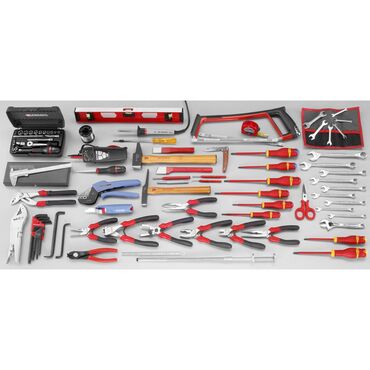 Tool set for electricity, metric sizes type no. CM.E18